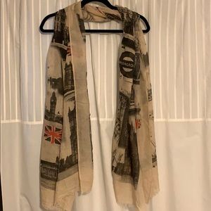London themed Scarf